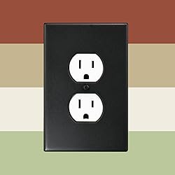 Questech Decor Single Duplex Electrical Outlet