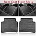 Bonbo Floor Mats for Mazda CX5 2017-2020, Front & Rear Seat Floor Mats, Custom Fit, Environmentally Friendly Rubber, All Season, Heavy Duty, Odorless (Pack of 4)