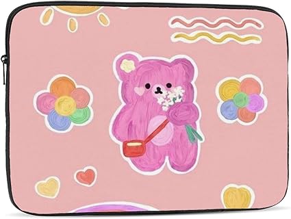 Amazon かわいい熊 パソコンケース スリーブ Pcケース ノートパソコン タブレット 防水 シンプル Zarker 通勤 通学 ビジネス かわいい キャラクター 13 13 3 15 15 6インチ Zarker Pcバッグ ケース スリーブ 通販