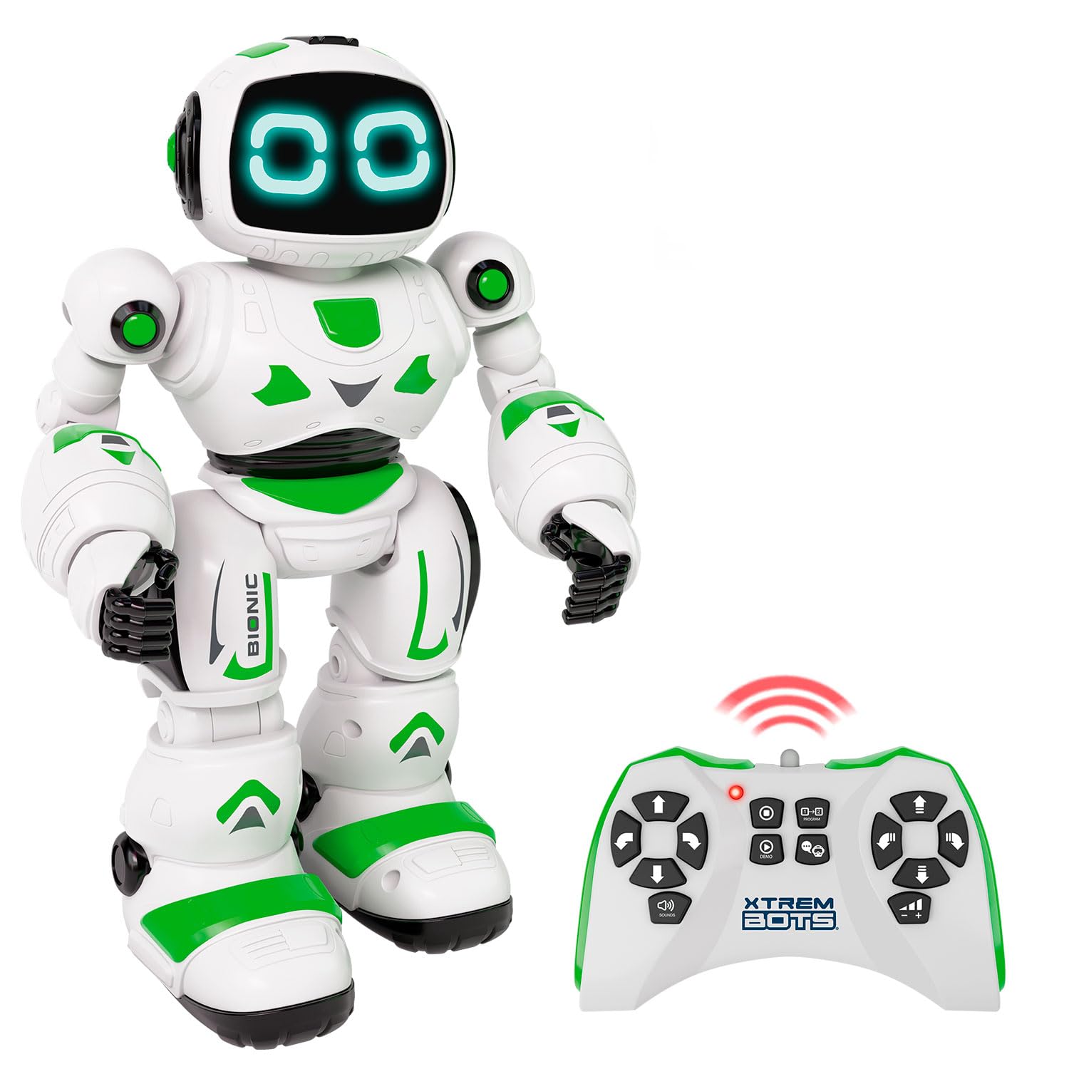 Xtrem Bots - Bionic Robot Toy | Toy Robots | Robots For Kids | Programmable Up To 20 Actions And Remote Control Robot I Boys Toys Age 5 Or Older | 5 Year Old Boy Gifts | Stem (Bionic) — image 1