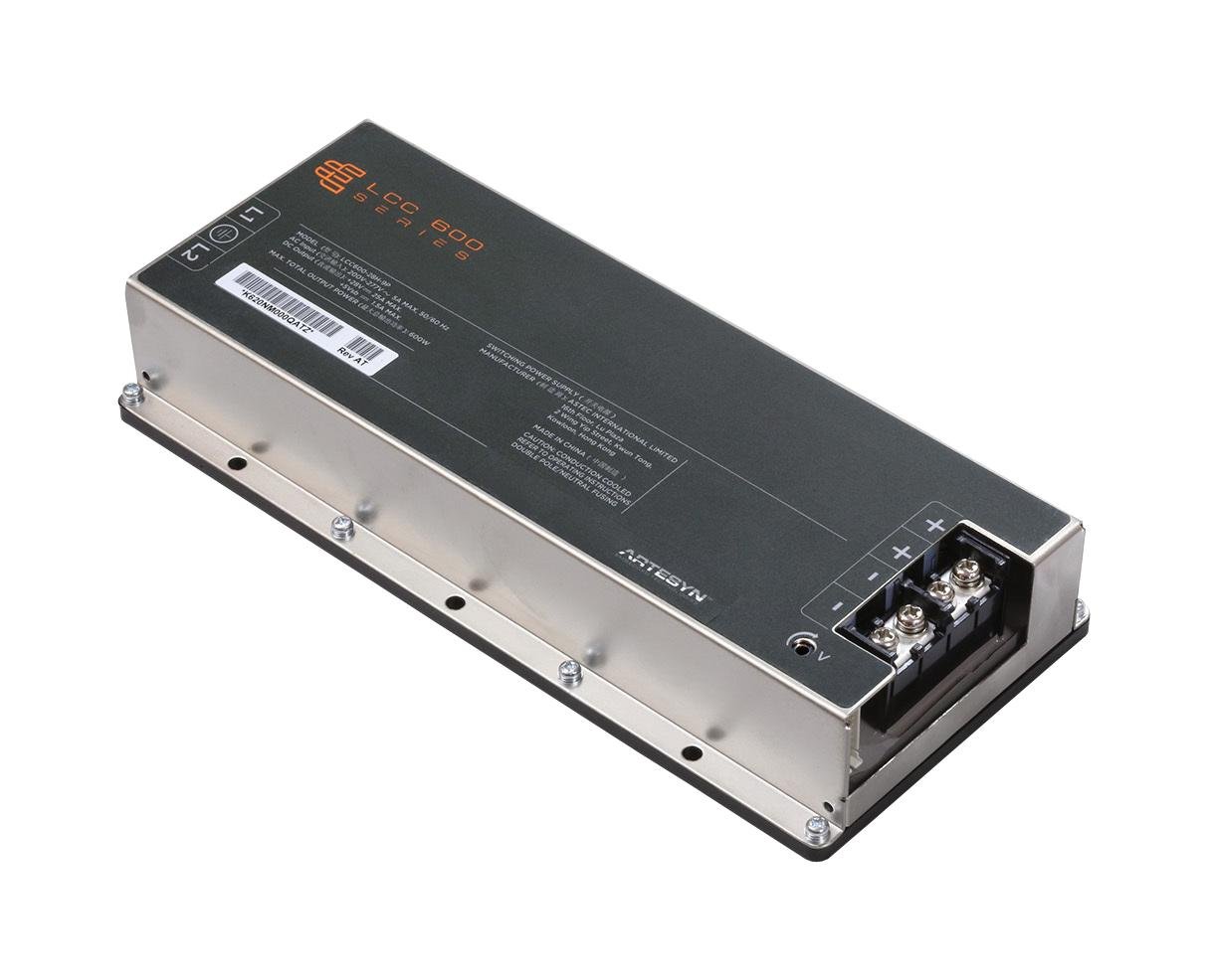 Artesyn Embedded TechnologiesLCC600-48U-9P AC/DC Enclosed Power Supply (PSU), 1 Outputs, 600 W, 48 V, 12.5 A