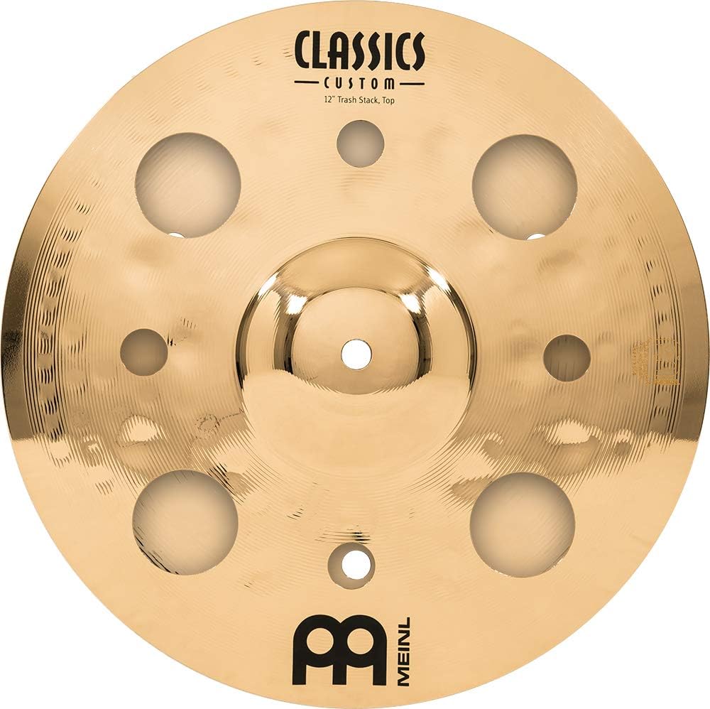 Meinl 12" Trash Stack Cymbal Pair with Holes Classics Custom
