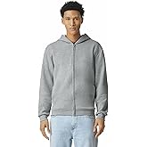 American Apparel unisex-adult Reflex Fleece Full Zip Hoodie Sweatshirt, Grf497aa