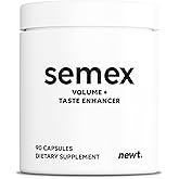 SEMEX Semen Volume Booster – Doctor Formulated Natural Support for Male Sperm Health, Load Volume Boost & Stamina – Non-GMO, Vegan, Gluten-Free, Fertility Supplement Made in USA - 90 Count
