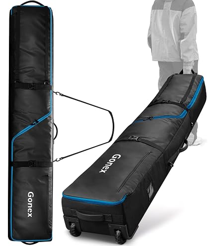 HIGH SIERRA スノーボードとスキーバッグ 黒 Amazon.com: High Sierra Wheeled Ski/Snowboard Combo, Black/Zest