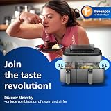 Philips Airfryer 5000 Series Dual Basket Steamfry 9L RapidAir Plus view 2