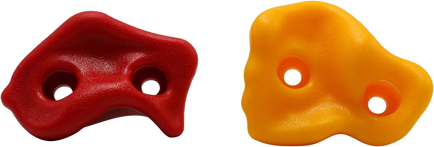Amarine Made Climbing Holds-Rock Climbing Holds for Kids with Installation Hardware-Climbing Grips for DIY Rock Stone Wall (30-Pack) : Sports & Outdoors