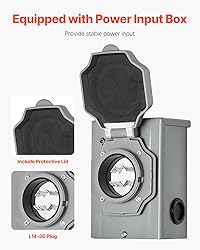 VEVOR Manual Transfer, 30-Amp 10-Circuit, Prewired