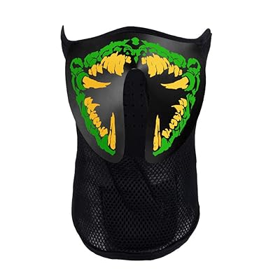 HITOP Led Sound Activated Mask, Halloween Costumes LED Music Party Mask, Best Light Up Toys for Festival Party