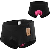 HUIOP Cycling Shorts,Women Bike Underwear, Women Bike Underwear 3D Gel Padded Bicycle Briefs Cycling Biking Underwear Shorts