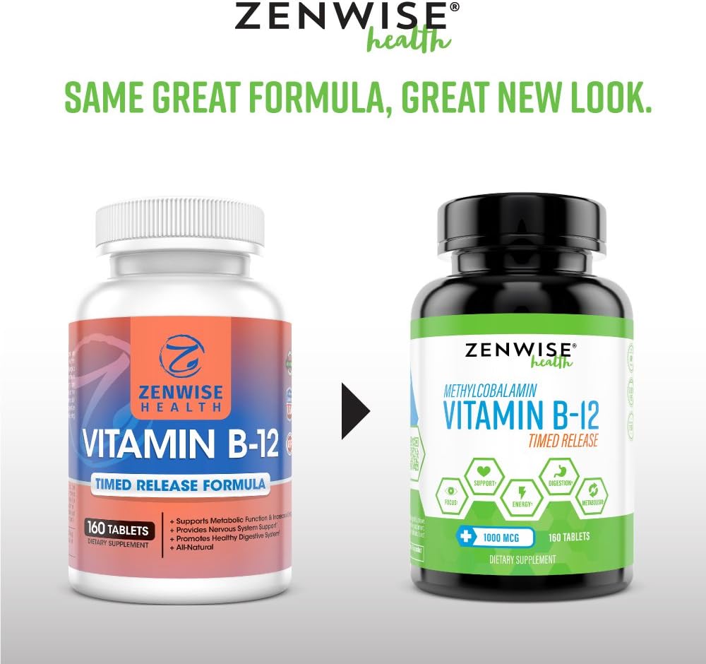 Vitamin B12 1000 MCG Supplement Natural Energy Booster Benefits