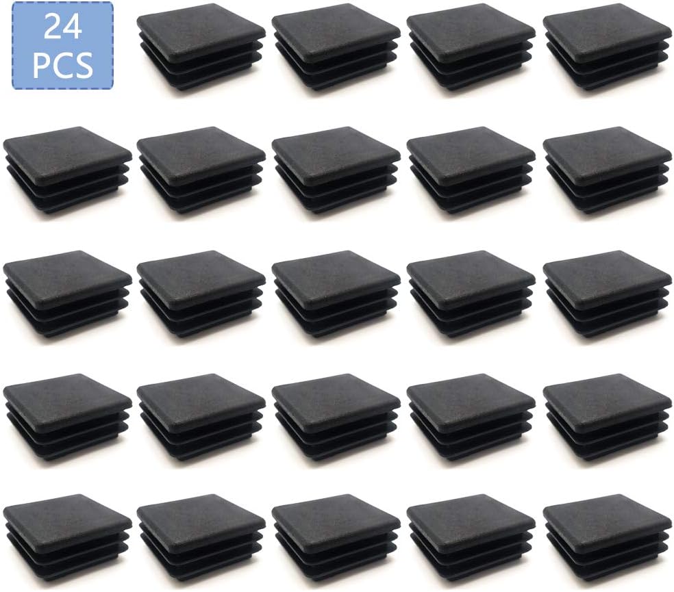 Quincaillerie Du Meuble Patins Pour Meubles Lot De 24 Bouchons Lamellaires En Plastique 40 X 40 Mm Pour Tubes Carres Pour Meubles Noir Kendalfloral Com