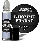 MOBETTER FRAGRANCE OILS L'Homme Pradaz Cologne Fragrance Body Oil for Men