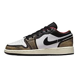 Jordan 1 Low Grade School Black/White