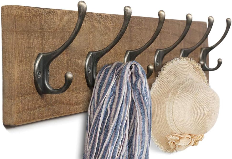Best Wall Mounted Oak Coat Rack