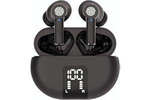 NEYES AI Translation Earbuds Two Way Real-time Translator Earbuds in 144 Languages 3-in-1 Voice Translator in Ear Earbuds with APP Instant Voice Translation for Travel Business and Learning(Black)