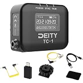 Deity TC-1 Wireless Timecode Box with BNC Cable,2.4G Radio,Timecode Accuracy 0.5ppm,8 Channel,Bluetooth 5.0,Max Range 250 FT, Support APP Control Wireless Timecode Generator
