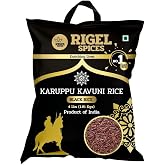 Rigel Spices | Karuppu Kavuni Black Rice (4 Pounds) | KINGS RICE | GLUTEN FREE | Ancient black rice