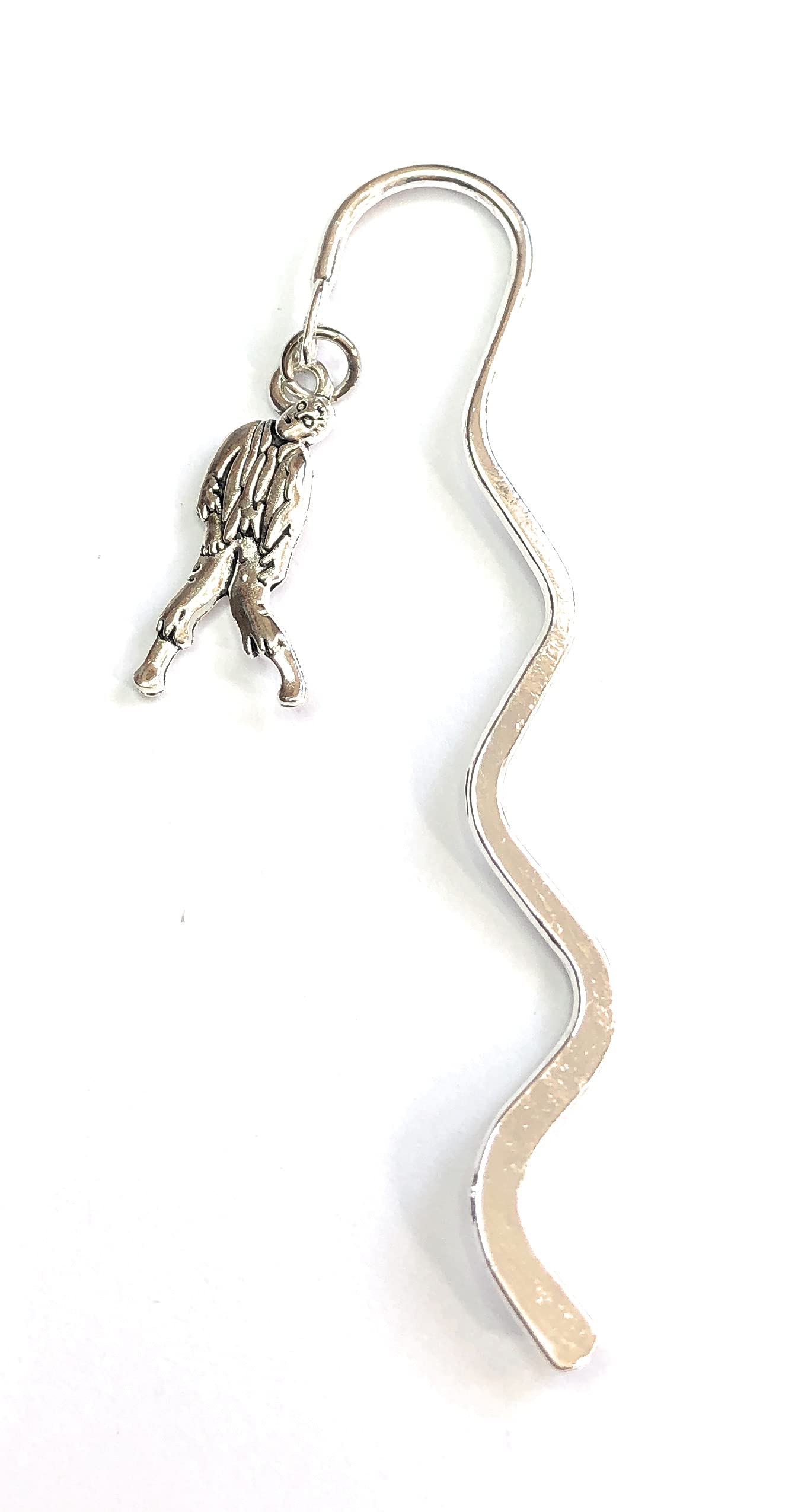 FizzyButton Gifts Zombie Mini Bookmark with Silver Tone Charm in Gift Bag