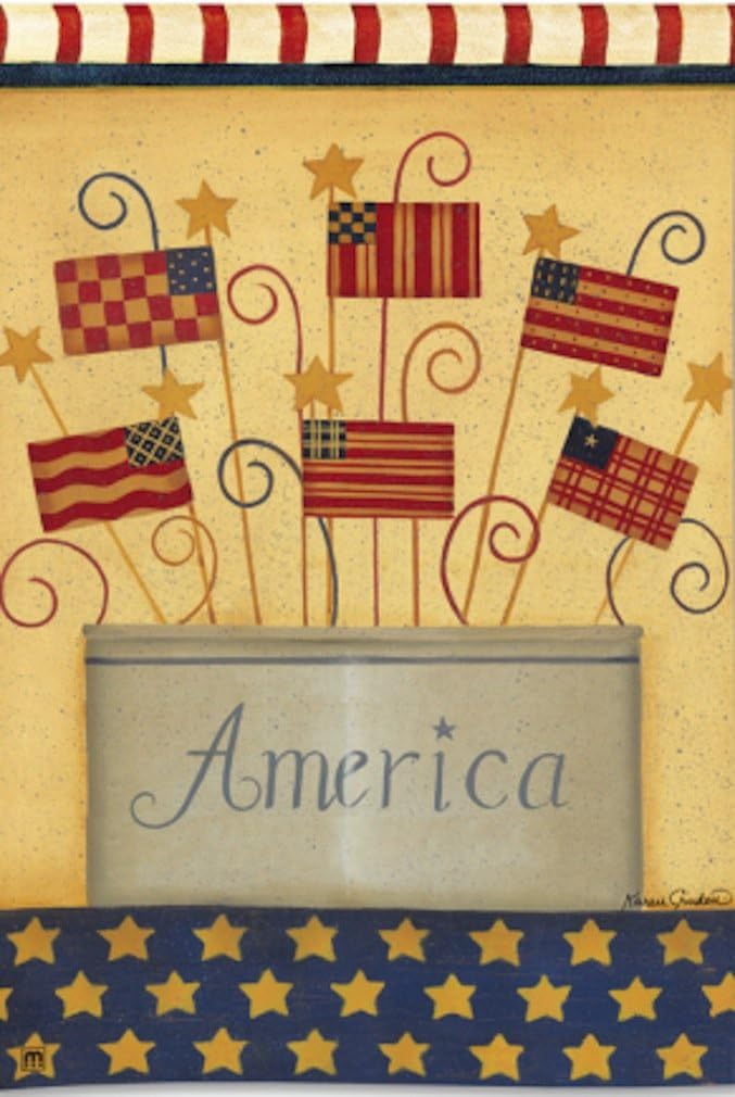 Best Land That I Love Garden Flag