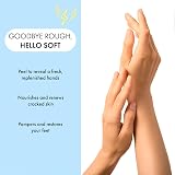 7th Heaven Coconut Hand Masks 3pk - Vegan Skincare Gloves for Dry Rough Chapped view 3