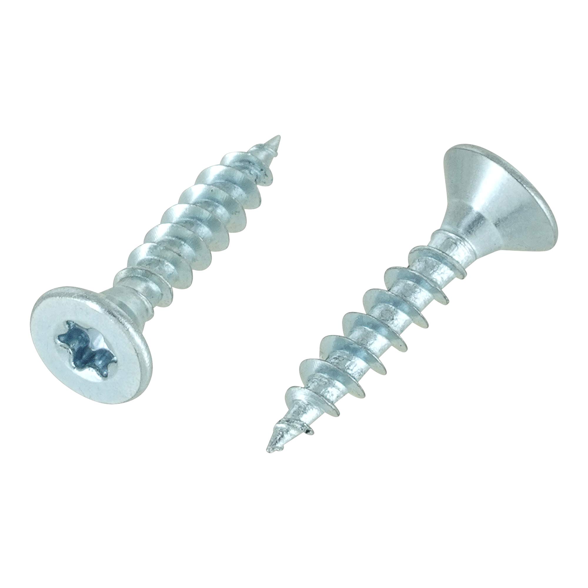 Chipboard Screws 3.0 x 16 Torx Fully Threaded Blue Passivated Flat Head Universal 16mm Screws Pack of 1000