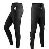 Men&Women Wetsuit Pants, 1.5mm/3mm Neoprene Long Pants Keep Warm,Diving Pants for Surfing Kayaking Swimming Diving Canoeing