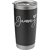Gammy Gifts For Women Grandma Heart Mother's Day Gammy Stainless Steel Insulated Tumbler