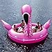 Sun Pleasure Party Bird Island Giant Flamingo Float - Fast Speed Pump Included - Flamingo with Pump and Carrying Bag - use in Lake, Ocean, River, Pool Floats for up to 6 People