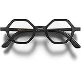 LONDON MOLE® Malibu reading glasses | Hexagonal/octagonal shape | Unisex | Spring hinges