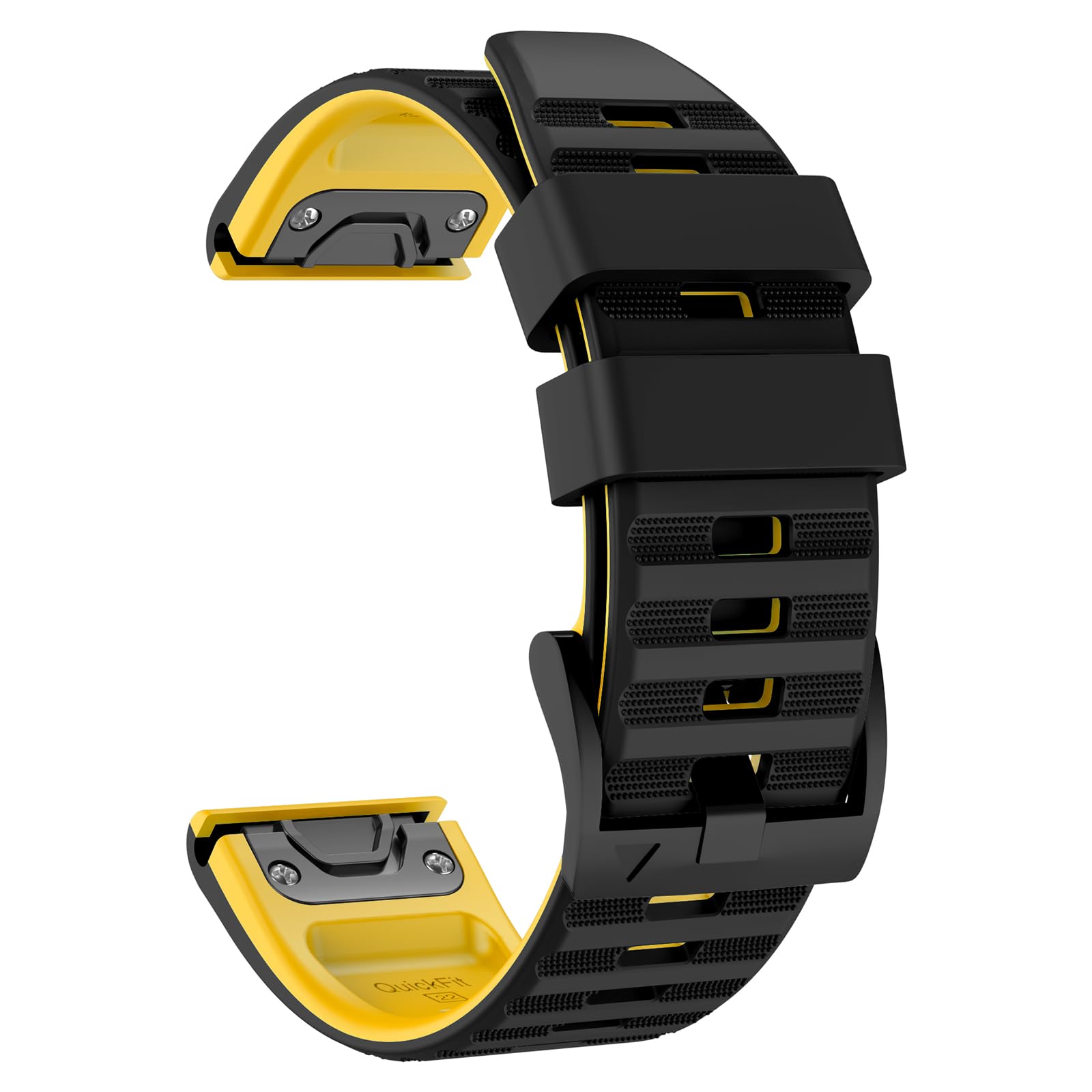 OVERSTEP Strap for Fenix 6X, 26 mm Silicone Wristband for Fenix7X Pro/Fenix 7X/Fenix 6X/6X Pro Fenix 5X/5X Plus Fenix 3/3 HR