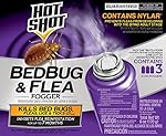 Hot Shot 95911-1 Bedbug and Flea Fogger, 3-Count, 6-Pack