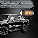 ECCPP Towing Mirrors Replacement fit for 88-98 for GMC C1500 C2500 C3500 K1500 K2500 K3500 Power Chrome Smoke Led Signals Passenger&Driver Side Tow Mirror