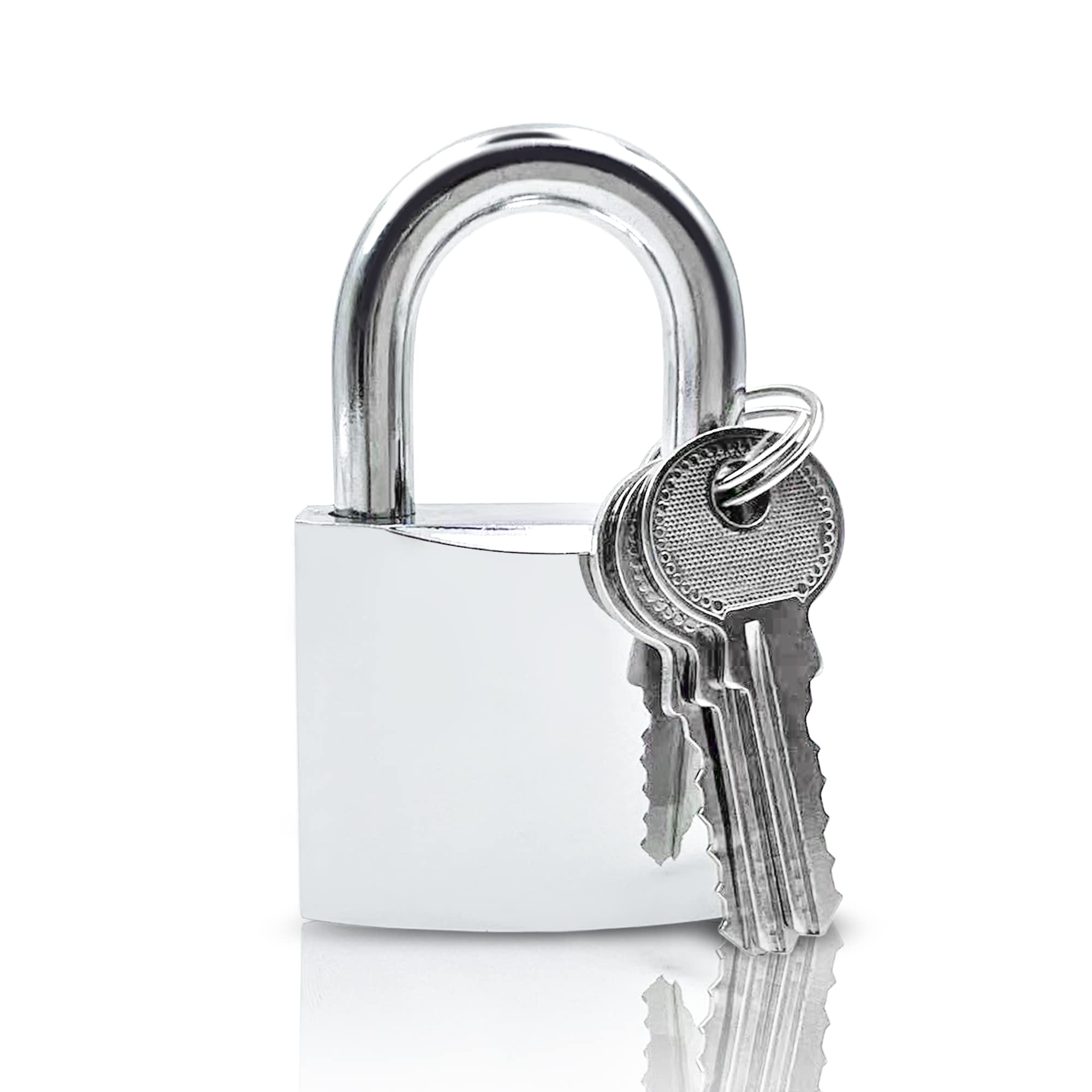 Lamondre Heavy Duty Padlock - 38mm High Security Key Padlock for Doors, Sheds, Garages & Cabinets - DGSDDS-01