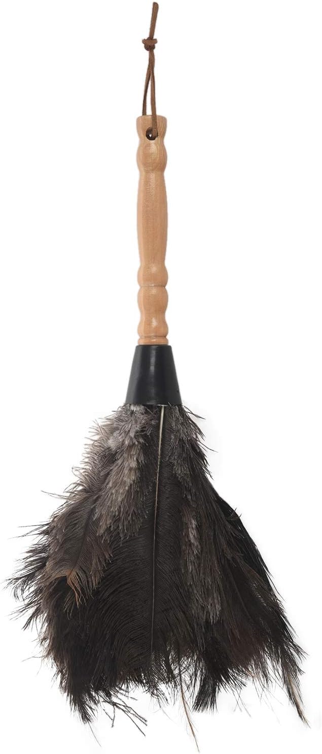 DaysAgo Anti-Static Ostrich Feather Fur Brush Duster Dust Cleaning Tool ...