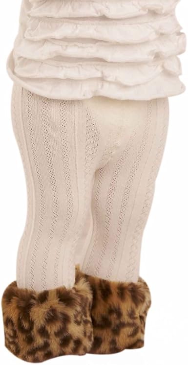 ivory cable knit tights baby
