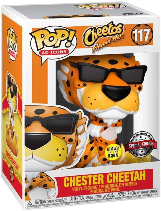 Funko Pop! Ad Icons Chester Cheetah (Glow in the Dark Special Edition) #117