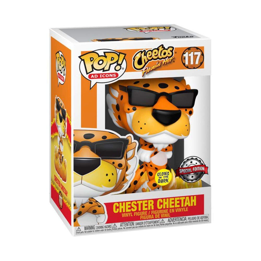 Funko Pop! Ad Icons Chester Cheetah (Glow in the Dark Special Edition) #117