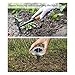 TONBUX Solar Ground Lights 8 LED Waterproof Inground Solar Lights Solar Powered Garden Disk Lights for Outdoor Pathway Lawn Yard Patio Walkway Waterproof in-Ground Light- Bright White (4 Pack)