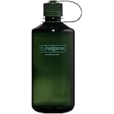 Nalgene Leak Proof Tritan BPA-Free Water Bottle - 32 oz Narrow Mouth - Made in the USA for Outdoor Use & Daily Hydration (Jade)