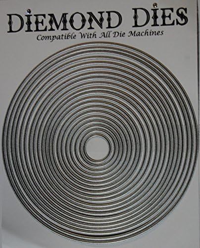 Diemond Dies Nesting Circles Die Set 20 Pieces