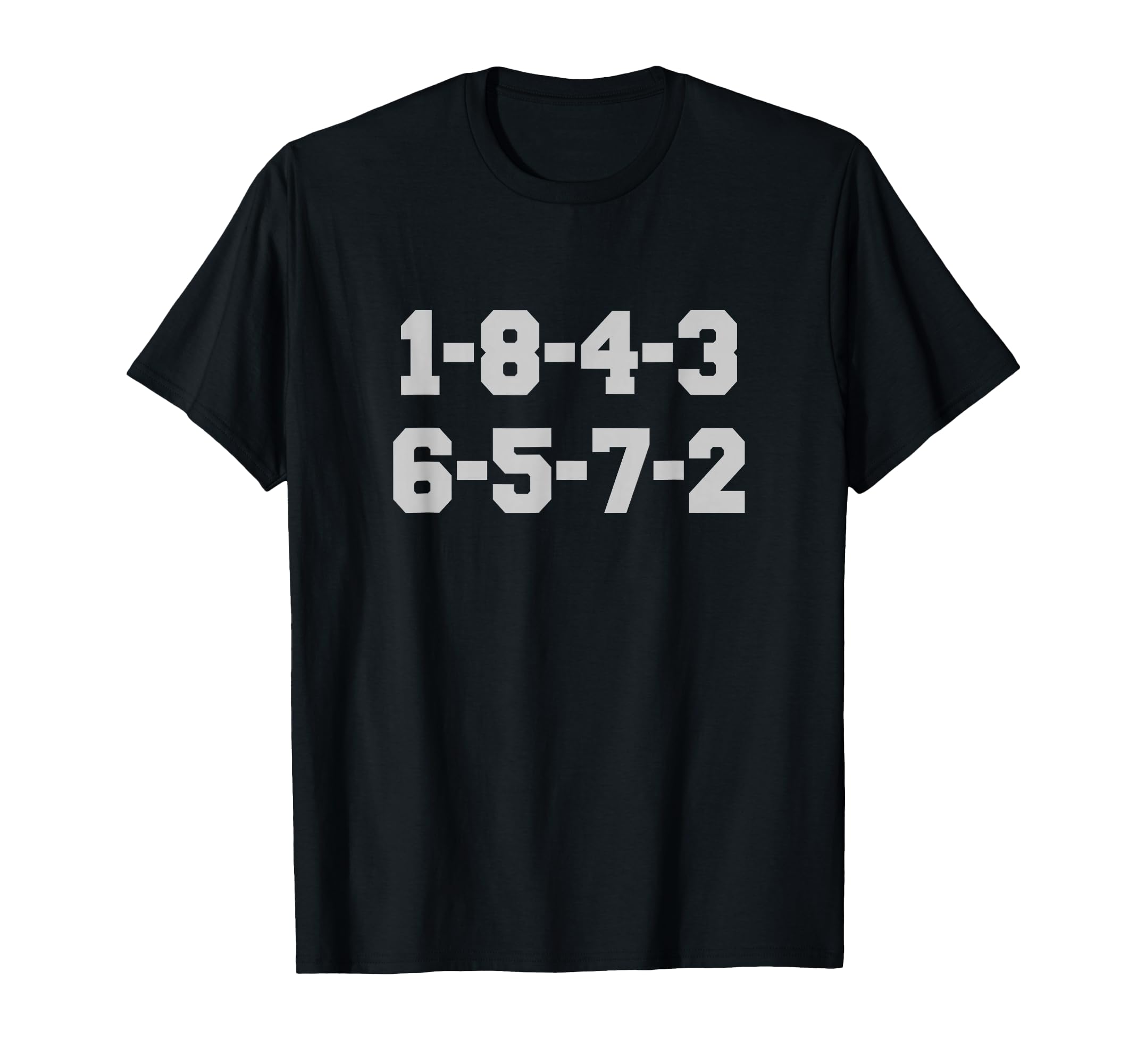Photo 1 of 1-8-4-3-6-5-7-2 T-Shirt