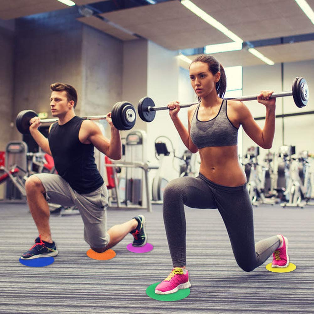 Koogel 40pcs Carpet Markers,2Size Carpet Spots Carpet Markers Kids Preschool Kindergarten Teachers Classroom Dots for Floor