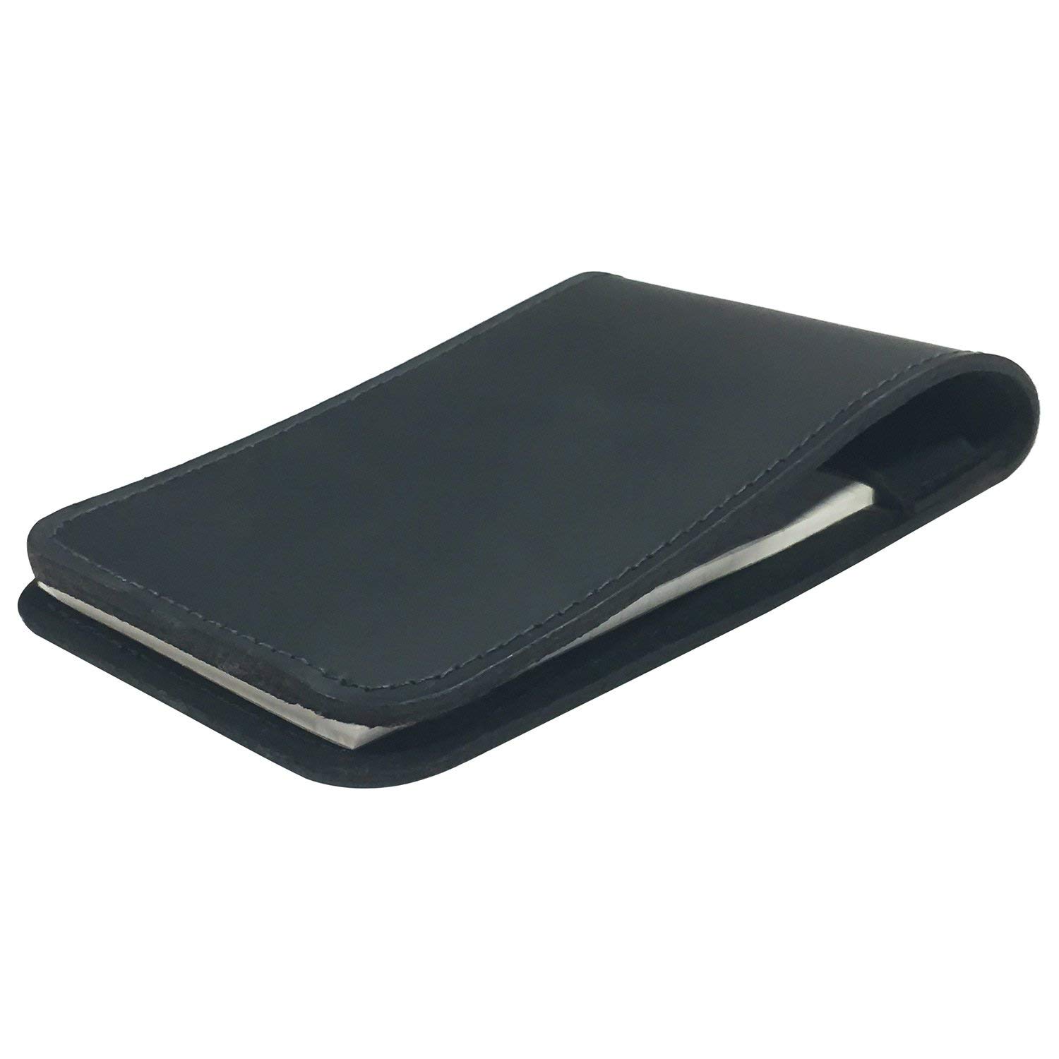 Photo 1 of Boston Leather Memo Pad Cover & Holder, 3 x 5 Inch Pocket Notebook