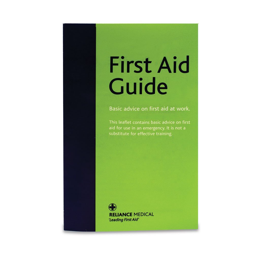 Reliance Medical First Aid English Guidance Leaflet - Pack of 50