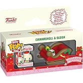 Funko Bitty POP! Ride: Hello Kitty Holiday - Sleigh w/Cinnamoroll | Official Merch - Collectable Toy - Birthday Gift Idea for Fans and Collectors