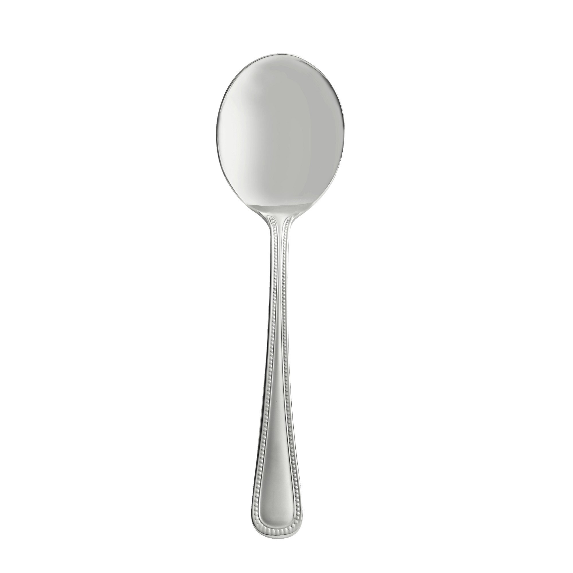 Viners Bead 18/0 Silver Stainless Steel Soup Spoon