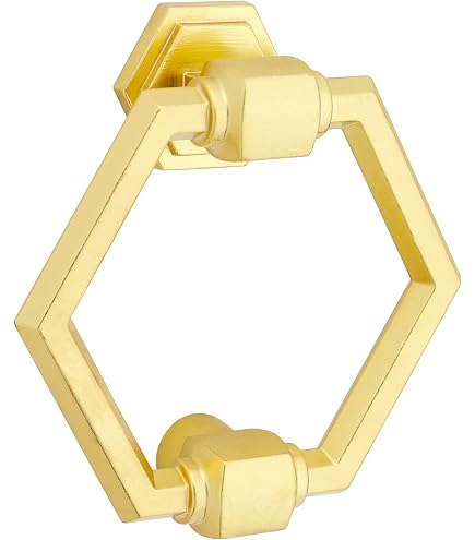 The Hillman Group 852546 3" Double Acting Spring Hinge - Satin Brass Finish - Door Hinges