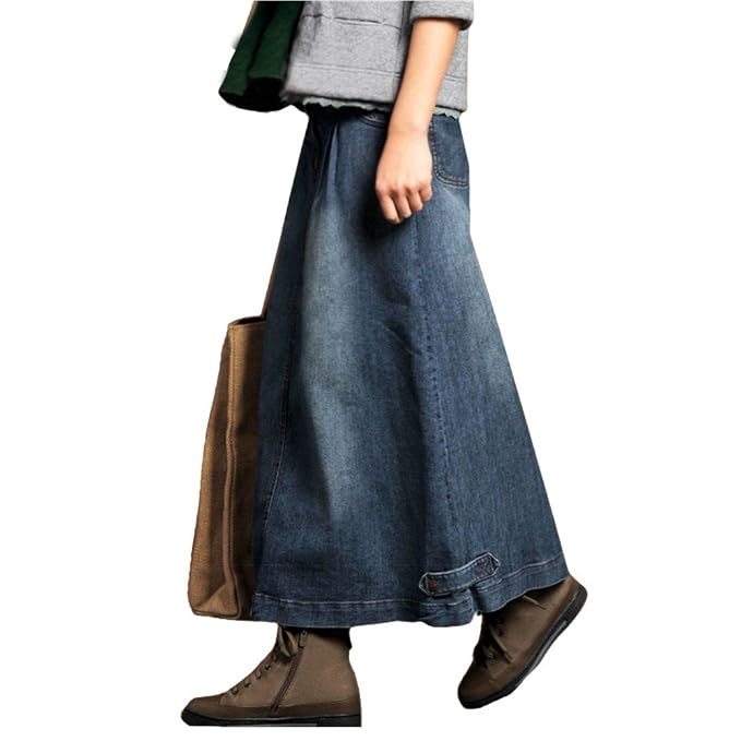Amazon Heygirl デニム スカート デニム レディーズ ロング