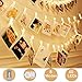 Weepong 40 LED Photo Clips String Lights/Holder, Picture Hanging Lights with Remote and Timer 16.4ft Battery Powered Fairy String Lights for Teen Girls Gift Dorm Bedroom Wall Wedding Decor (8 Modes)